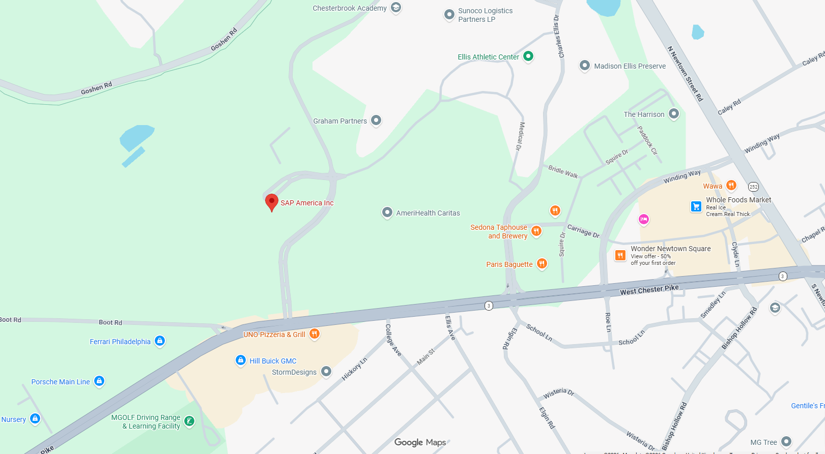 LSF Philly Map